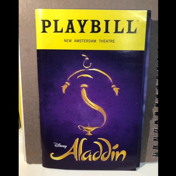 Aladdin Broadway Playbill! - Picture 1 of 1